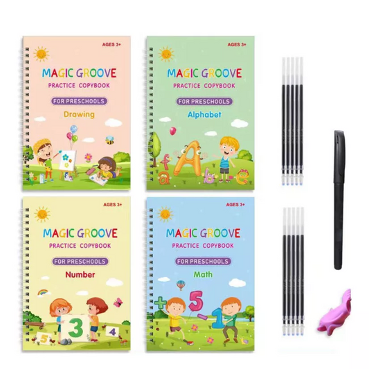 Set Cuaderno Magic Caligrafía